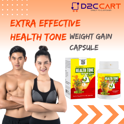 Extra Effective Health Tone Herbal Weight Gain Capsules